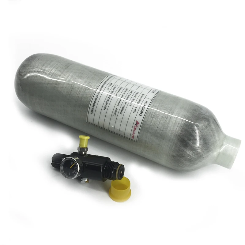 AC3011961 Acecare 1.1L углеродное волокно цилиндр PCP/HPA Пейнтбол сжатого акваланга Airforce Condor пневматическая винтовка с регулятором