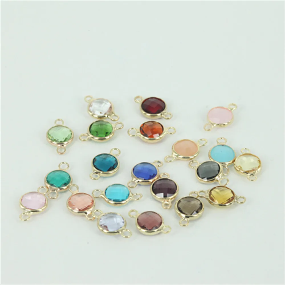 Buy 50pcs Wholesale Crystal 8mm/10mm Birthstone Round