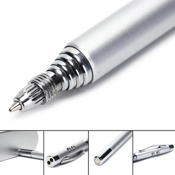 

Multifunction 4 In 1 Red Ray Laser Pointer+Ballpoint Pen+LED Flashlight Light Torch Lamp for Work Teaching Training