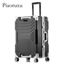 Piaoruxu унисекс мода путешествия большой емкости высококачественный багаж Rolling Hardside багажная тележка