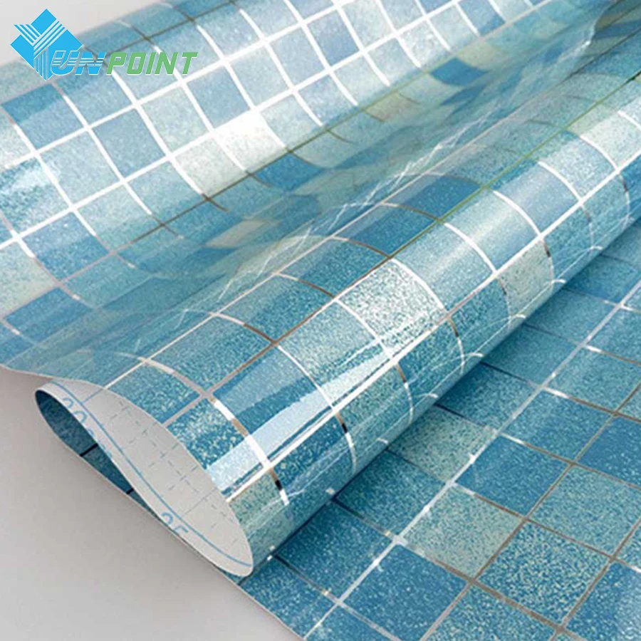 Kitchen Oil-proof Stickers Mosaic Wall Stickers Aluminum Foil Self Adhesive Wallpaper For Bathroom Waterproof Decorative Film Kitchen Oil-proof Stickers Mosaic Wall Stickers Aluminum Foil Self Adhesive Wallpaper For Bathroom Waterproof Decorative Film
