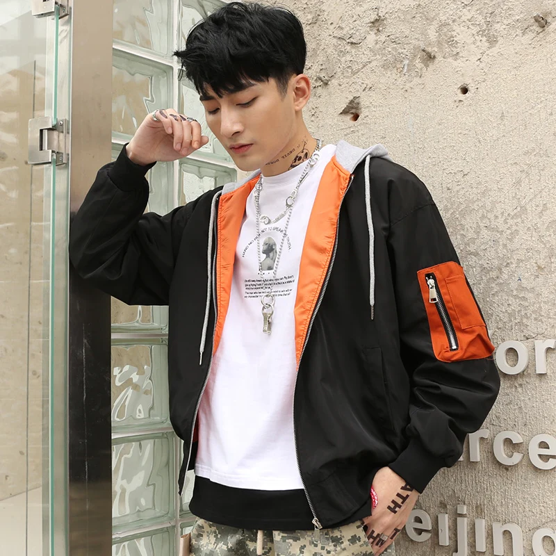 Vintage Spring Bomber Jackets Men Autumn Anorak Streetwear Japanese Jacket Men Mandarin Collar Pana Hombre Rave Clothes 5J83 Vintage Spring Bomber Jackets Men Autumn Anorak Streetwear Japanese Jacket Men Mandarin Collar Pana Hombre Rave Clothes 5J83