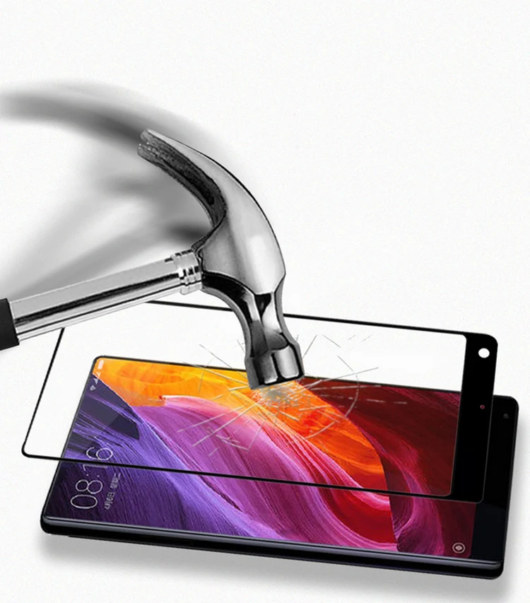 

For Xiaomi Mix Full Coverage For Xiaomi Mi Mix Cases Ultra Thin Glass Screen HD Protective Film For Xiaomi Mi Mix Screen Film