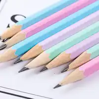 DELI 50pcs/set Wooden Lead Pencils Primary School Student Stationery Supplies Non-toxic Creative Pencil Office & School Supplies