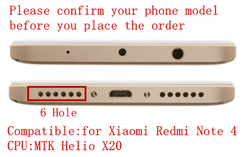 Металлический аккумулятор MTK для Xiaomi Redmi Note 4 задняя крышка замена корпуса