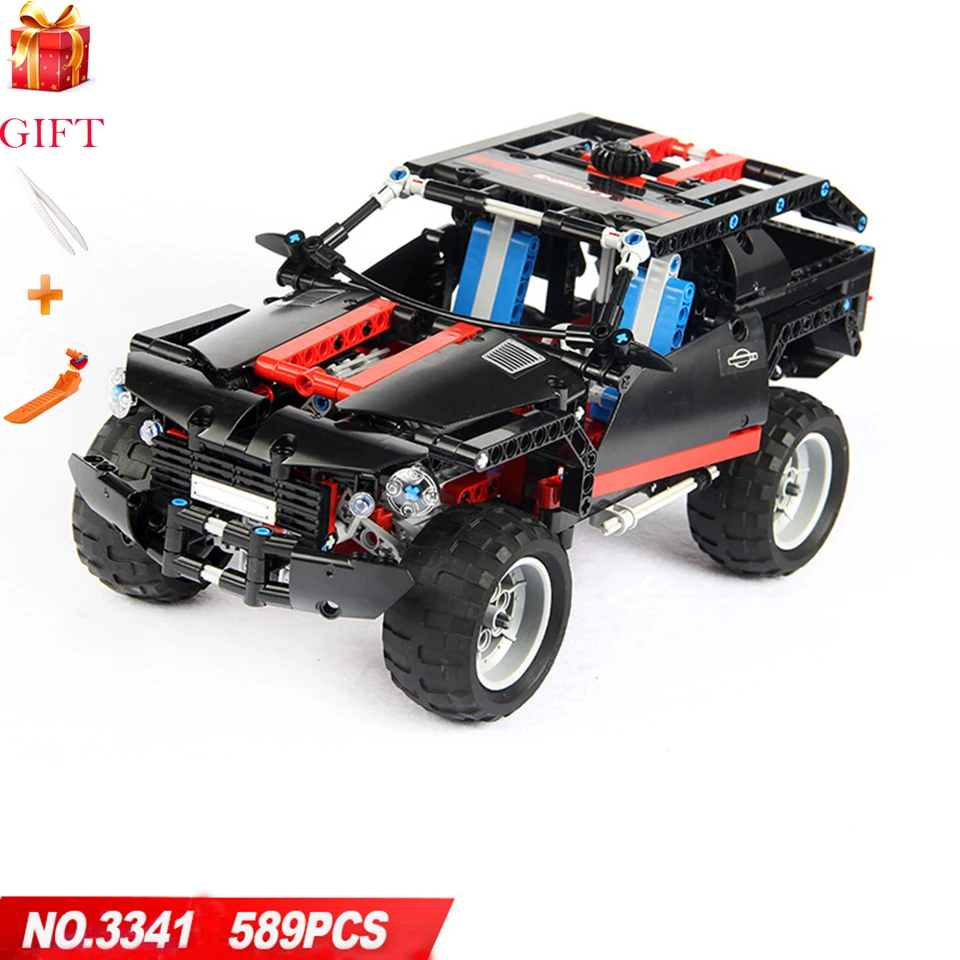 NEW LegoINGLYS Technic SUV Off-Road Vehicle Building Blocks Model Compatible Legoed DIY Bricks Kids Friends Gifts Toys 589PCS