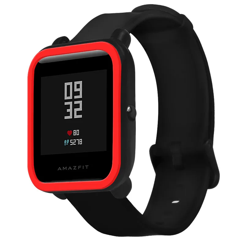 Защитный чехол для Xiaomi Amazfit Bip Youth Watch Мягкий силиконовый чехол для Amazfit Bit чехол рамка Бампер протектор Аксессуары