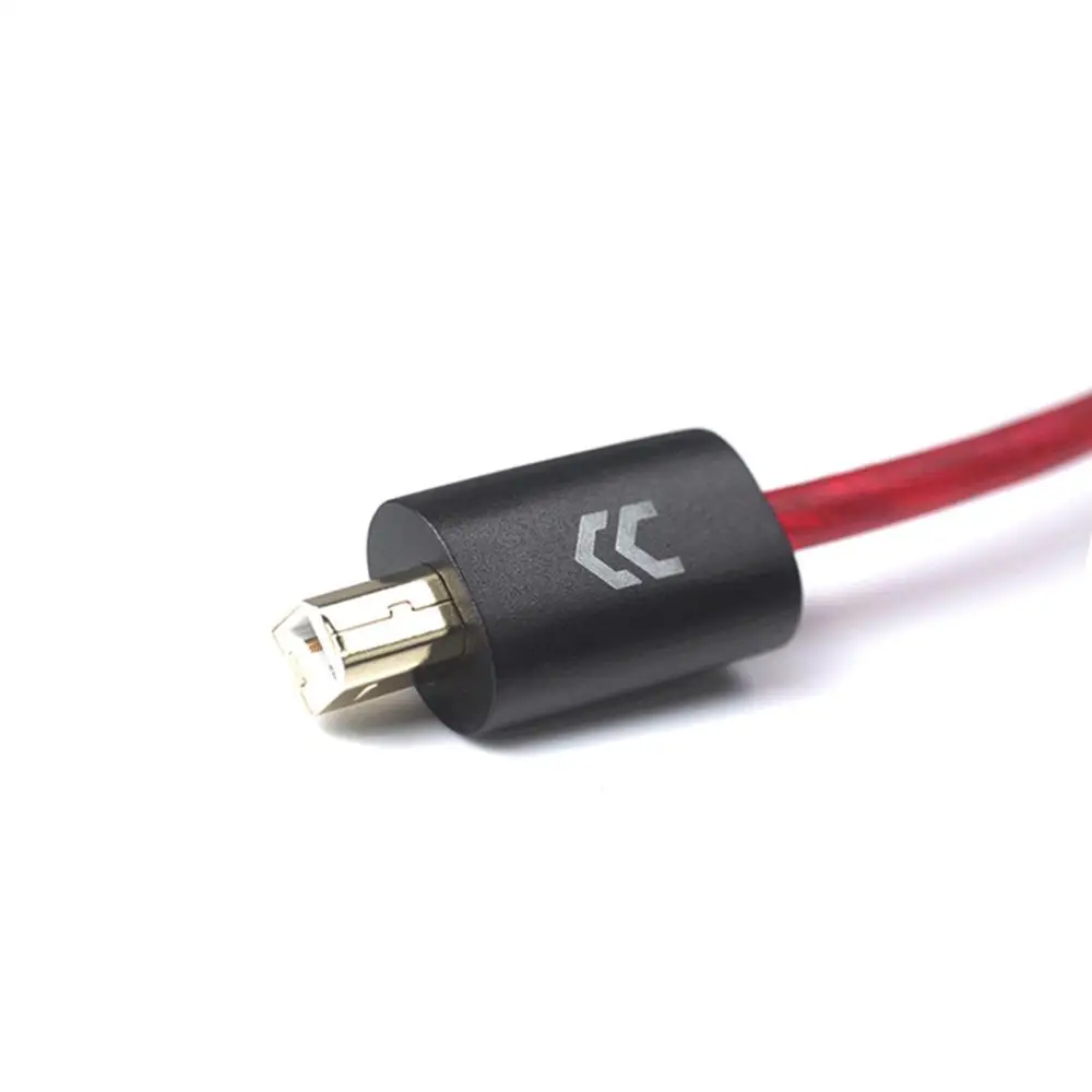 Красный USB кабель compercolor CC Hiend аудиокабель аудиосигнала Удлинительный AB для