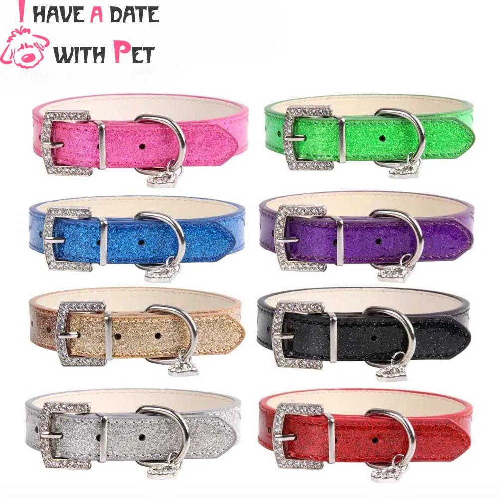

Dog Collar with Rhinestones for Small Dogs Necklaces for Dogs S M L XL XXL Chain Large dog Chihuahua Pet supplies