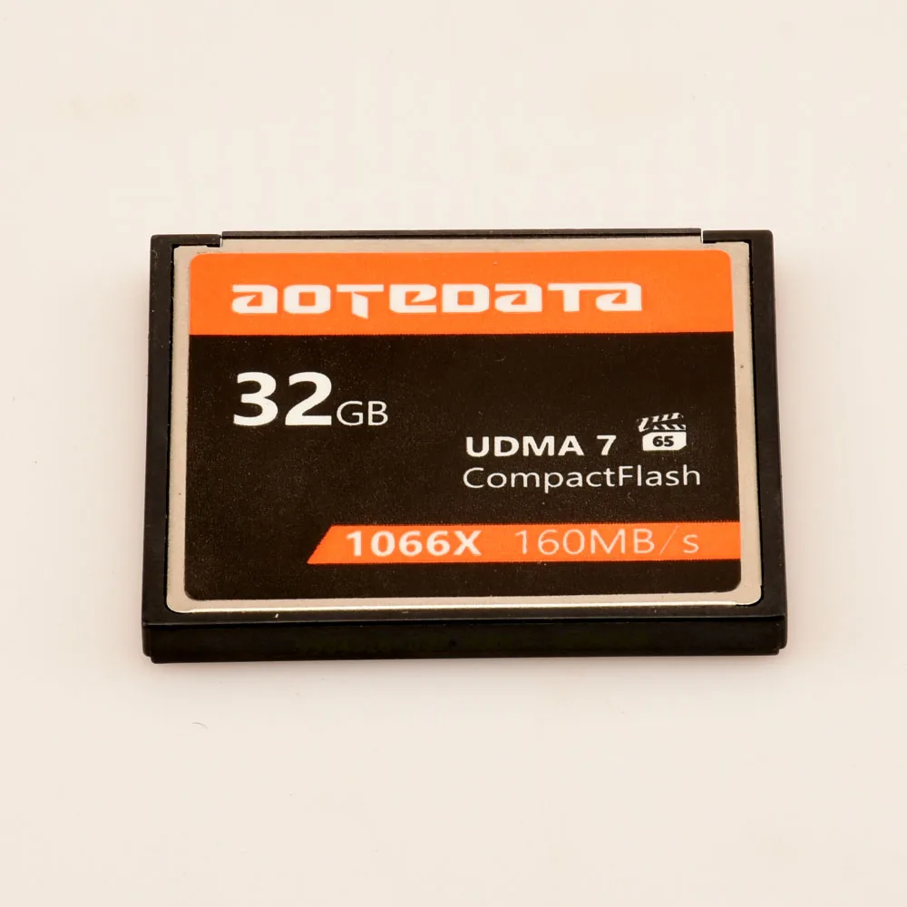 Дешевый Высокое качество! 32 GB 64 GB CF карта памяти, высокая SpeedCompact флэш карт Compactflash 1066x UDMA7 160 МБ с.