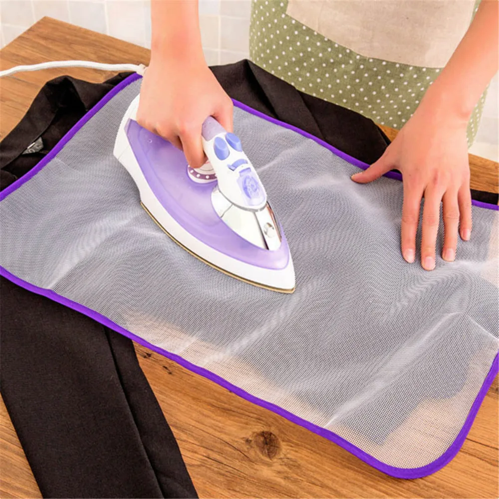 

1pc Ironing Board Cover Protective Press Mesh Iron for Ironing Cloth Guard Protect Delicate Garment Clothes Home Accessories