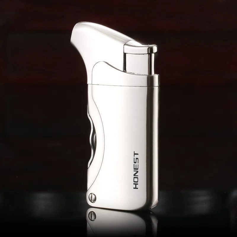 10pcs/lot 2016 cool smoking plasma lighter for men windproof butane gas