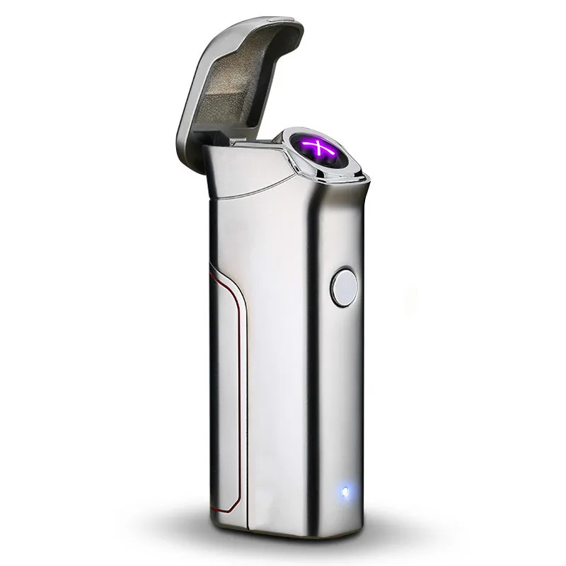 Дизайн 6 дуговая Зажигалка более мощная USB перезаряжаемая электрическая плазменная импульсная Зажигалка для дыма сигарет табачная трубка - Цвет: 13