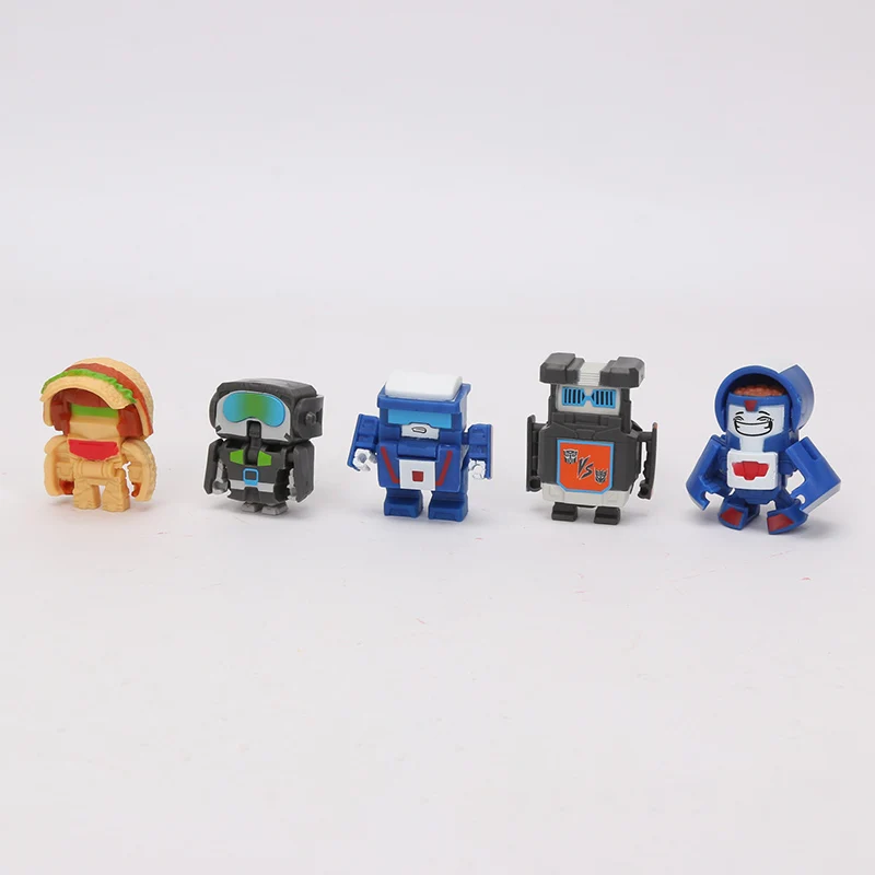 Эксклюзивный трансформаторы botbots игрушки серии 1 технаре команда сахара ударов Туалет войск, 5 шт в упаковке тайна 2-в-1 фигурка коллекционная игрушка