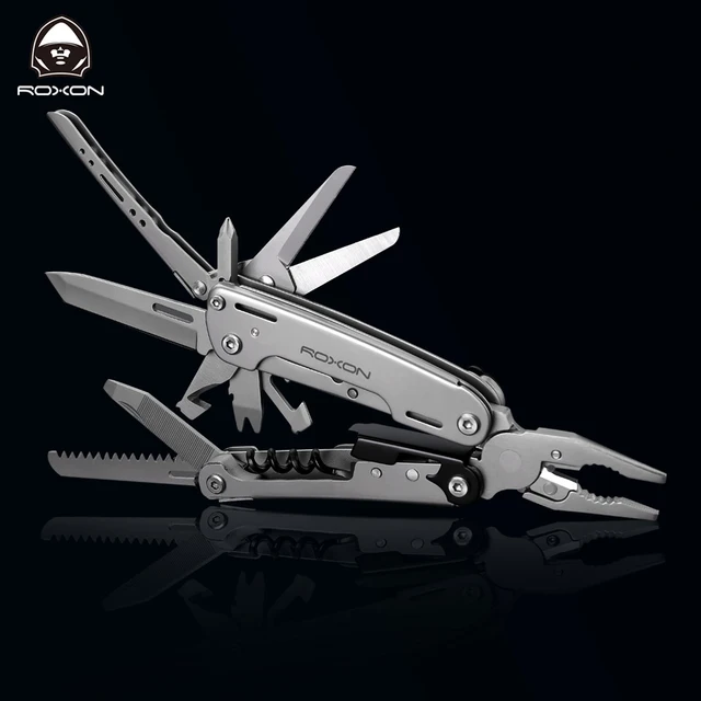 New Multitools Folding Plier EDC Scissors Camping Fishing Multi Tools Plier Screwdriver Bits Multifunctional Tool Knife Survival 1