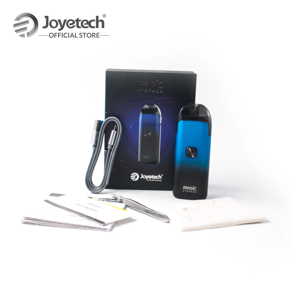 Original Joyetech ATOPACK Magic Pod System Kit in Coil-less 0.6ohm NCFilm Heater Built in 1300mAh Battery Electronic Cigarette Original Joyetech ATOPACK Magic Pod System Kit in Coil-less 0.6ohm NCFilm Heater Built in 1300mAh Battery Electronic Cigarette