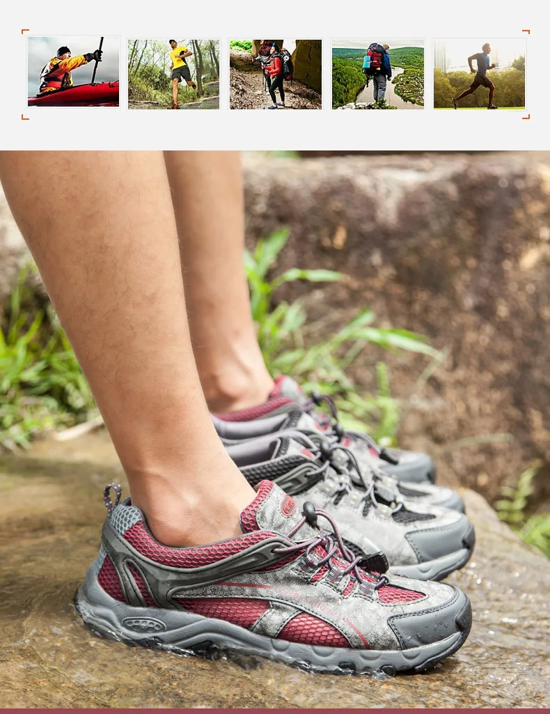 Summer Hiking Shoes Outdoor Sneakers Breathable Sport Shoes Big Size Hiking Sandals For Women Trekking Trail Water Sandals (6)