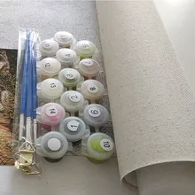 Пейзаж прямоугольник без рамы ручная роспись по номерам картина маслом домашний декор