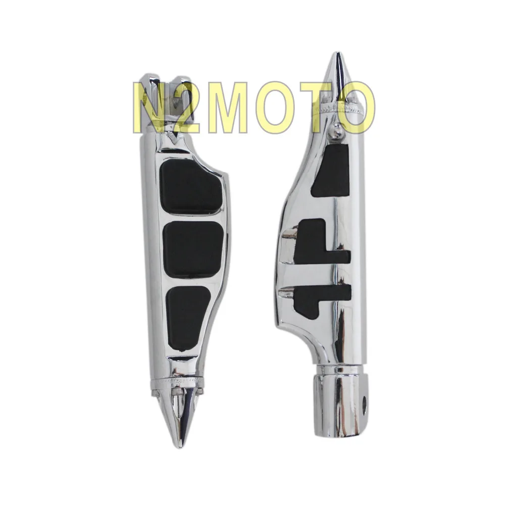 

Chrome Stiletto Motorcycles Footpeg for Suzuki Boulevard M109R M50 M90 HONDA GL1800 2006-2013 Footrest Foot Peg