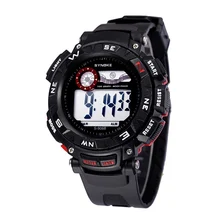 Спортивные Для мужчин часы Водонепроницаемый Мода цифровой светодиодный кварц сигнализации Дата спортивные наручные часы многофункциональный