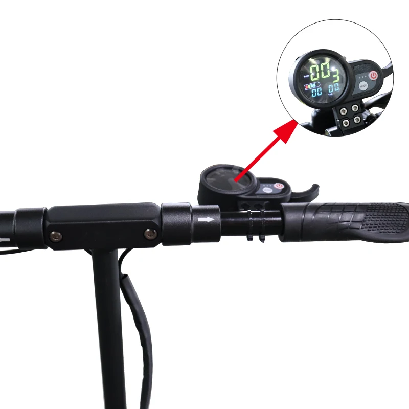 Long Distance 80KM Electric Scooter 36V 500W Max Speed 35KM/H 8 inch Foldable Patinete Electrico Ad