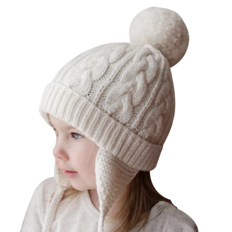 Cute Baby Winter Hats For Kid Warm Infant Beanie Cap 2017 Fashion