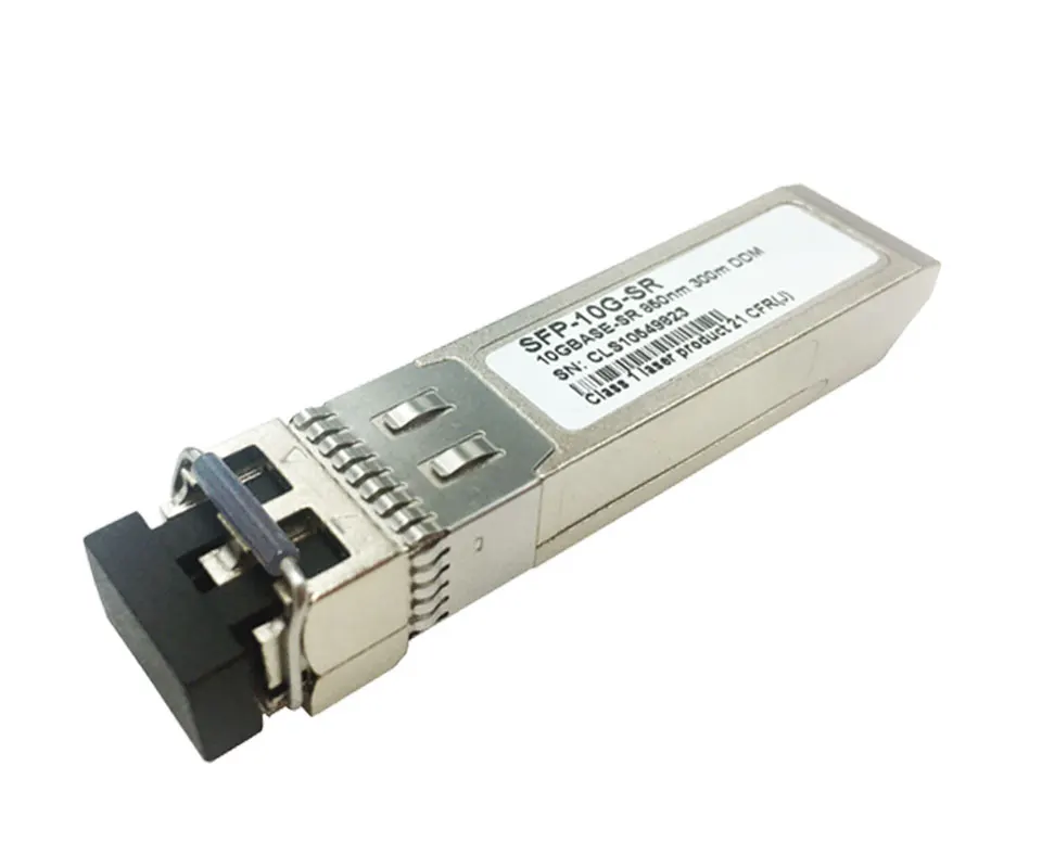 SFP 1 пара 10 г 850nm 300 м LC SFP модуль мини волокно GBIC Трансивер одиночный режим один волоконный модуль sfp