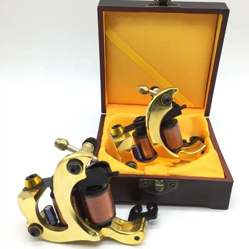 Top-Quality-Hand-Made-Cobra-Pure-12-Wraps-Coil-Tattoo-Machine-Liner-Shader-Free-Shipping