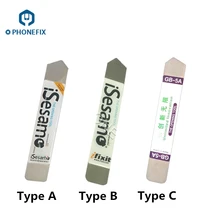 PHONEFIX из нержавеющей стали, мягкое тонкое лезвие, инструмент для открытия экрана телефона, набор для ремонта экрана, комплект для замены батареи