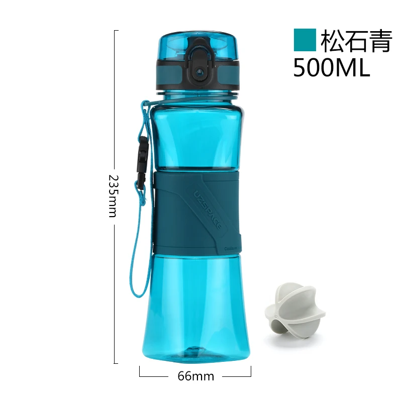Details about   Creative 600ml Student Sport Gym Leak Proof Shaker Plastic Portable Water Bottle 
