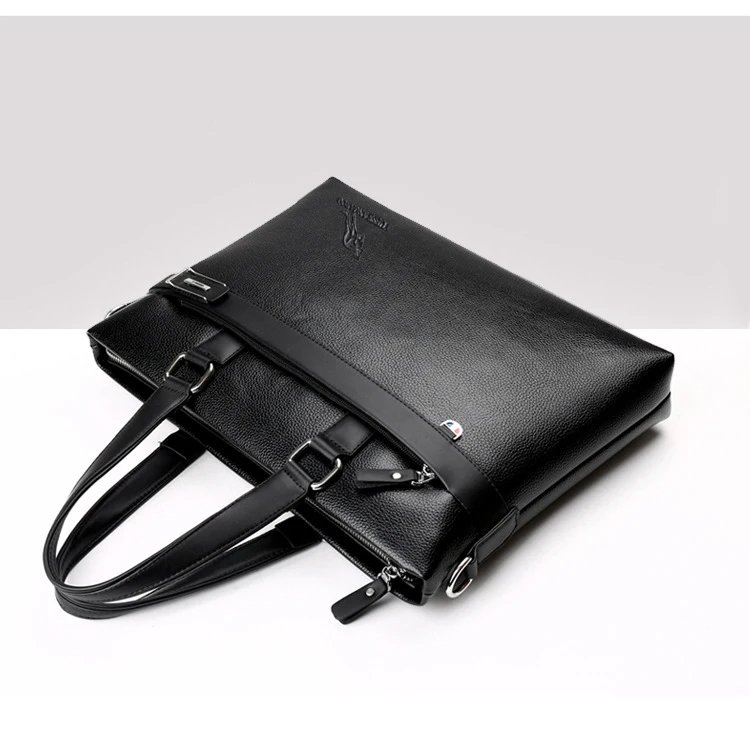 Yues кенгуру Новинка 2017 года бренд кожи человека Бизнес Портфели сумки Повседневное Crossbody сумка для ноутбука, дорожная сумка