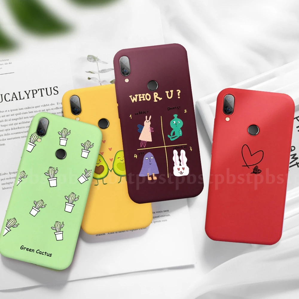 

Printed Phone Case For Xiaomi Redmi 7 7A Note 7 Pro Cartoon Soft TPU Silicon Protective Back Cover Shell For Redmi Note 7 Pro 7A
