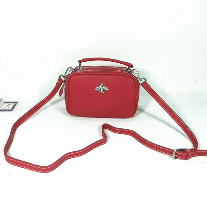 

Fashionable Women's Leather Tote Mini Zipper Wallet Shoulder Bag Messenger Bag Mobile Wallet
