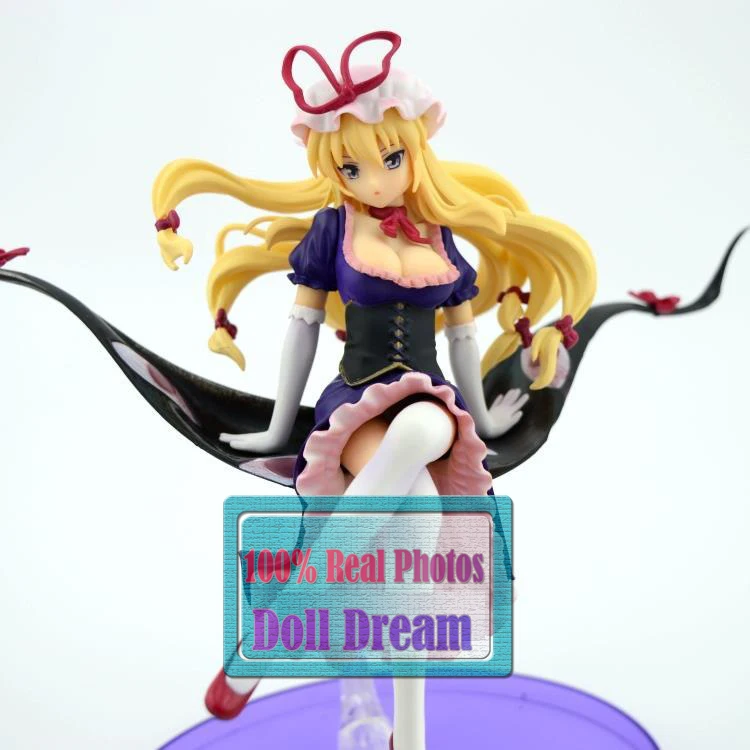 Фигурка японского аниме 22 см проект Touhou Юкари Якумо привлекательная экшн фигурка