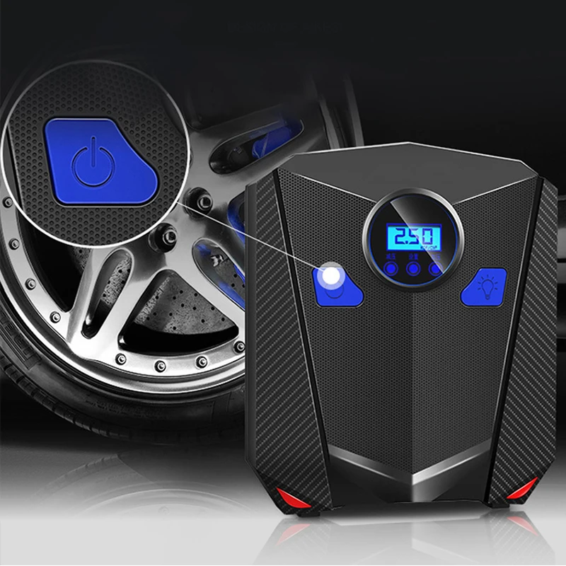 

Car Digital Tire Inflator DC 12 Volt Car Portable Air Compressor Pump 150 PSI Auto Aire Pump for Car Motorcycle LED Light