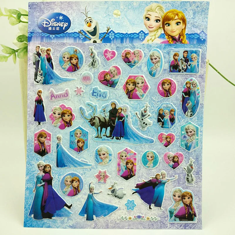 Elsa and Anna Stickers Elsa stickers for kids Frozen Birthday Favors 75