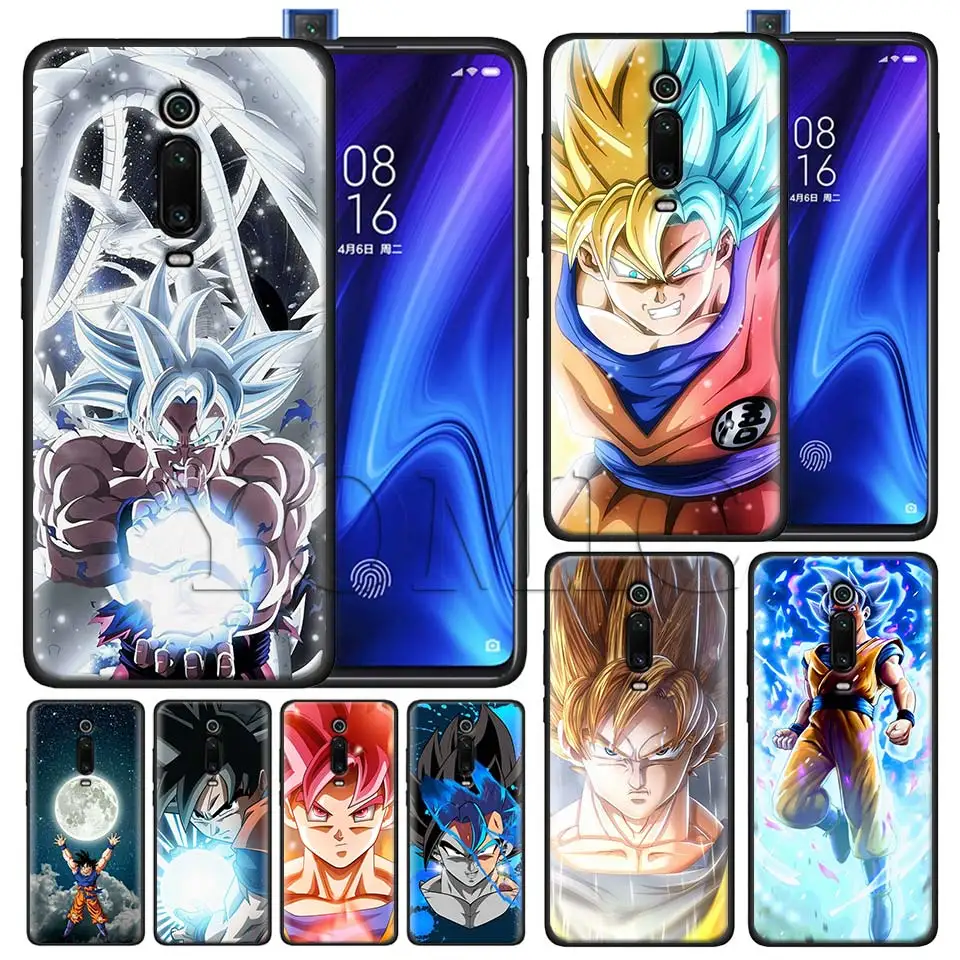

Anime Vegeta Dragon Ball Z Son Gohan Black Case for Xiaomi Redmi Note 7 7s K20 5 6 Pro Redmi 6 6 5 5Plus 4X S2 Y3 Silicone Soft