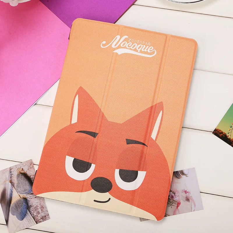 Роскошный чехол из искусственной кожи серии Zootopia для Apple ipad 2 3 4 9 7 дюймовый с