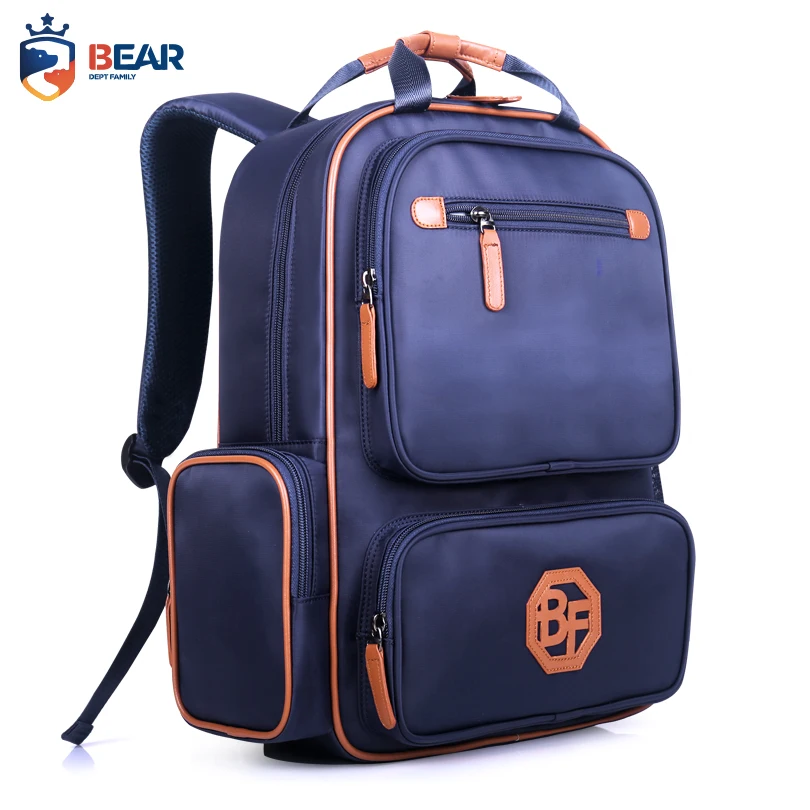 Детские школьные сумки Bear Dept вместительный рюкзак для мальчиков и девочек