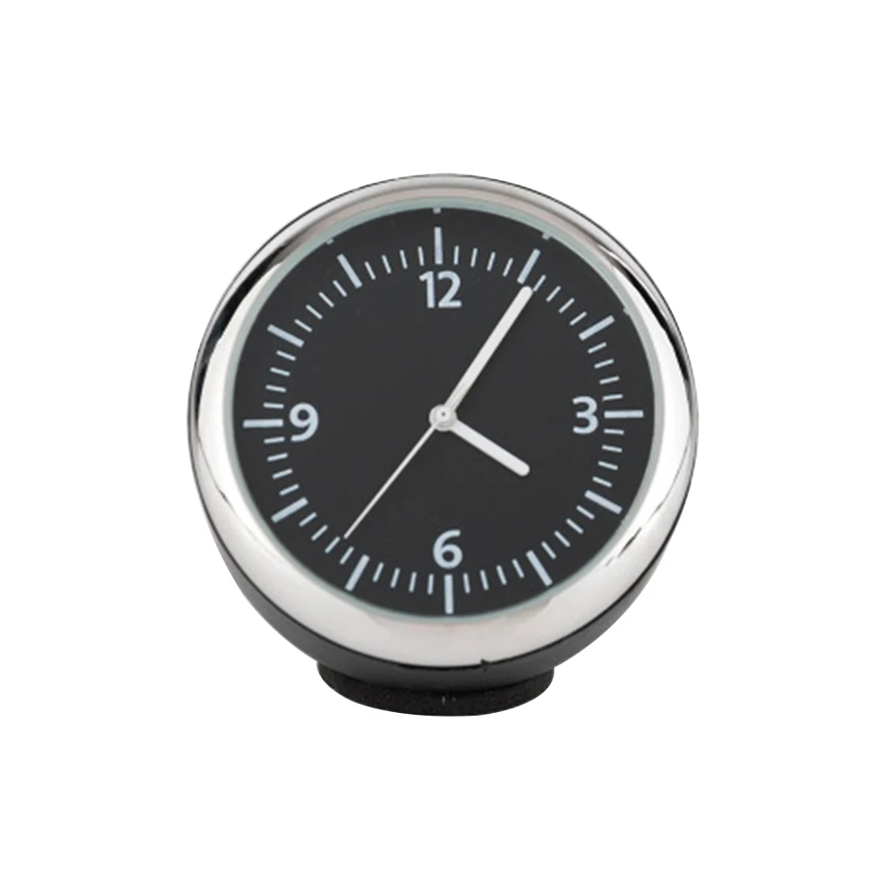 Светящиеся механические часы термометр гигрометр стальной сердечник указатель для автомобиля(часы