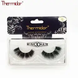 Thermidor 1 пара норковые ресницы 3D натуральные накладные ресницы мягкие ресницы грязные накладные ресницы норковые Многоразовые Накладные