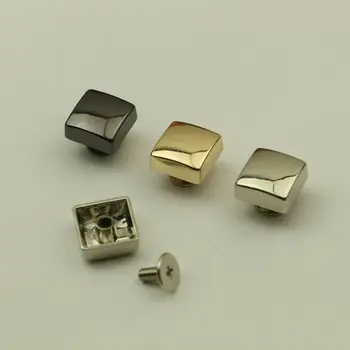 

50 pcs Per Lot 12X12 mm Wholesale Metal Rivet Handbag Accessories Metal Lock Lightweight Organizers Ornament Metal Hooks Button