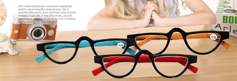 XojoX дальнозоркость очки для чтения «кошачий глаз» Мужские Женские пластиковые ретро диоптрийные очки дальнозоркости+ 1,0 1,5 2,0 2,5 3,0 3,5