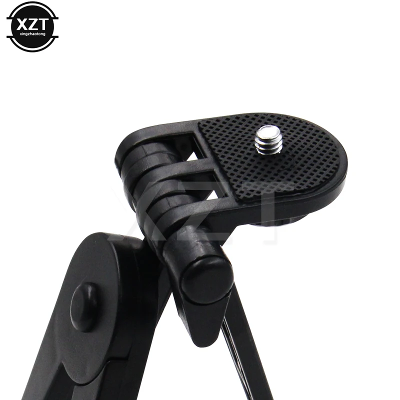 Folding Handle Tripod Stand Adjustable camera mount angle legs for Canon Nikon Photography Cameras DV Camcorders DSLR Portable images - 6