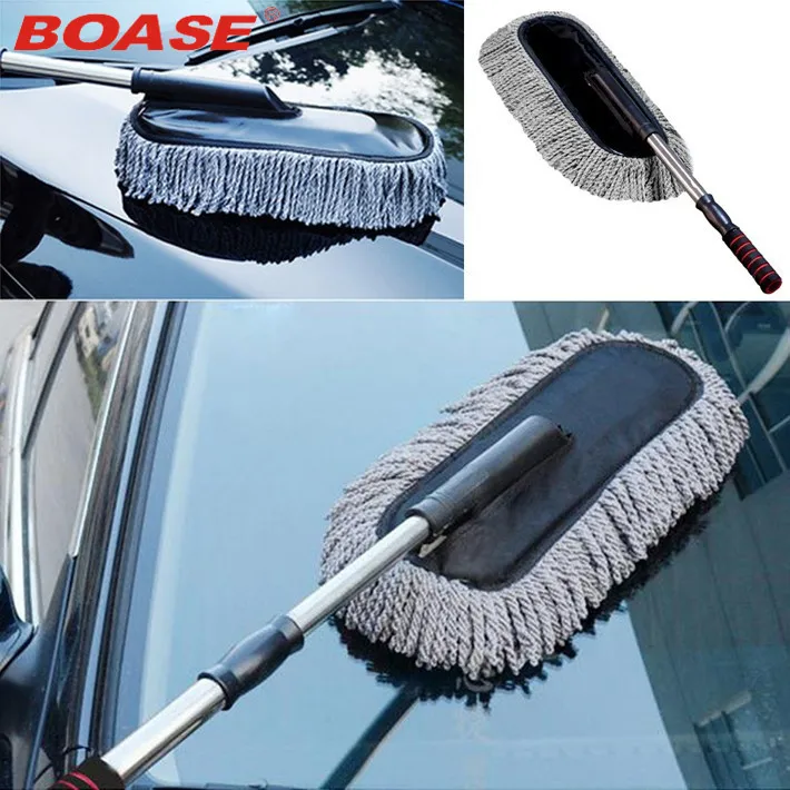 Microfiber Car Duster Cleaning Cloths Car Care Clean Brush Dusting Tool