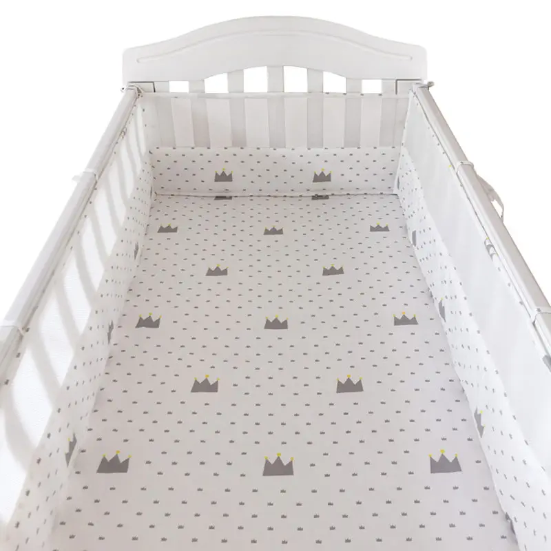 1 шт. 180*30 см складной бампер для детской кроватки, бампер для детской кроватки для новорожденных, бампер для детской кроватки