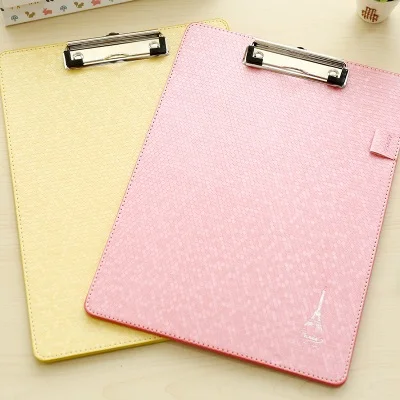 Качество кожи A4 папку буфер обмена блокнот файл с зажимом|clip board|file clipboardclipboard a4 |