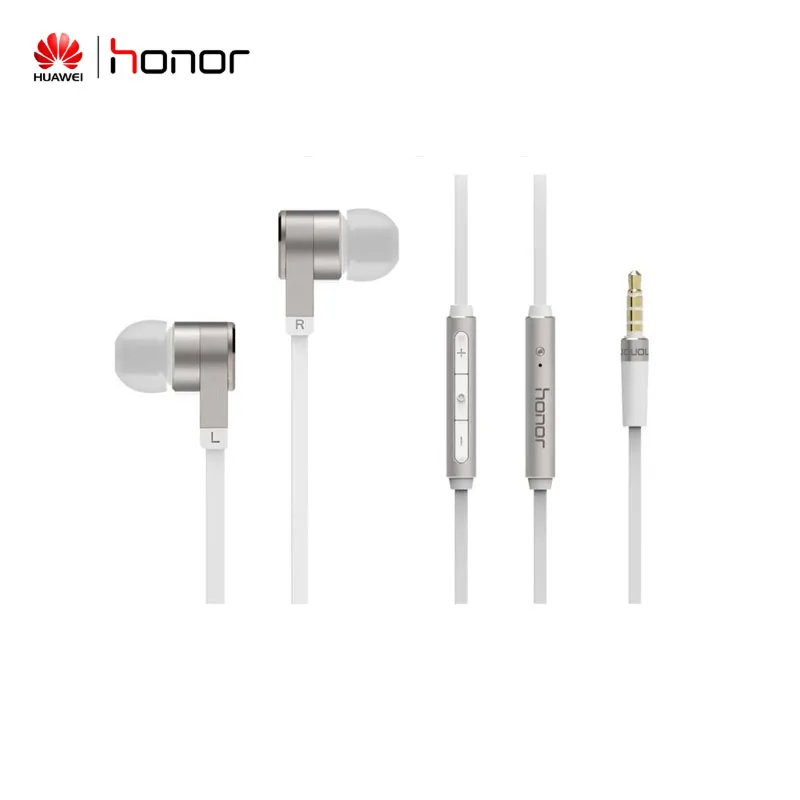 

Huawei Honor Earphone AM13 3.5mm In-Ear with Remote and Microphone Wire Control Length 1.1m earphone