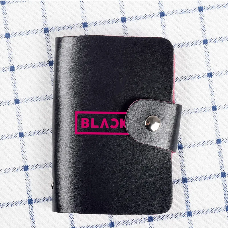 

kpop BLACKPINK Card pocket Lovely student bank card package Korean card pocket BLACKPINK card holder wallet business card holder