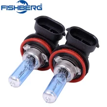 10 шт. H11 55 Вт PGJ19-2 12 v галогеновая лампочка Ультра белый 6000 k Автомобильная противотуманная фара лампа Стоянкы Автомобилей автомобиля Тюнинг автомобиля свет для Audi